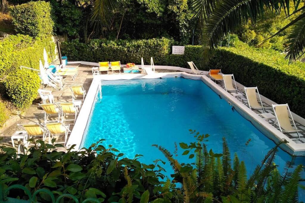 Portofino Appartamento Vista Mare Con Piscina Рапалло Экстерьер фото