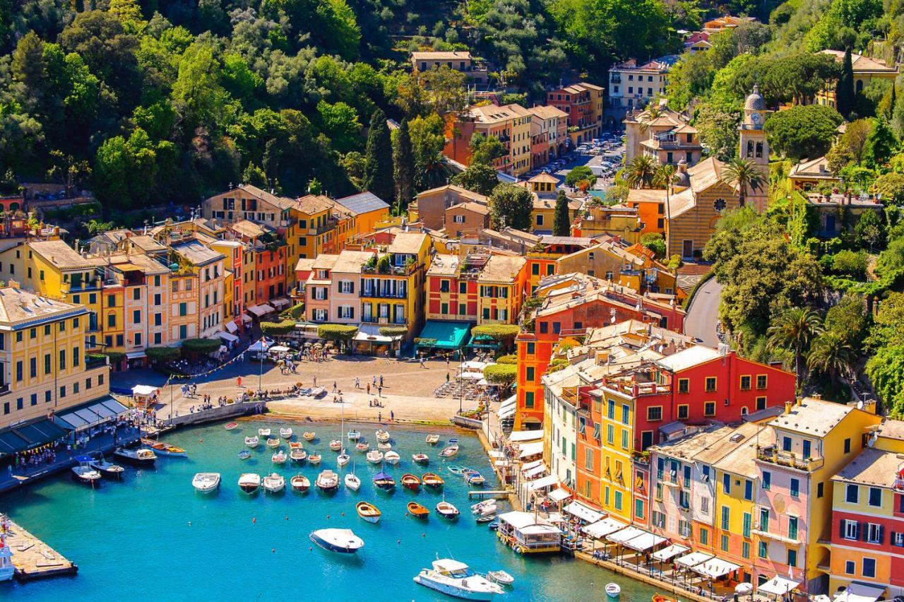 Portofino Appartamento Vista Mare Con Piscina Рапалло Экстерьер фото