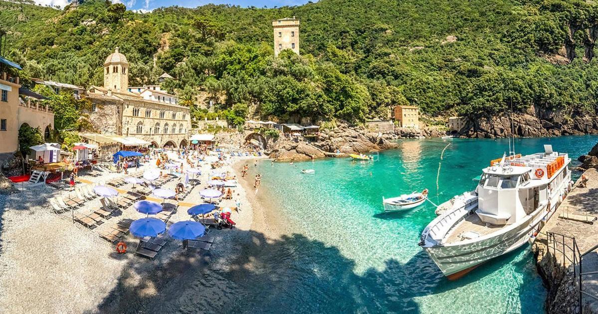 Portofino Appartamento Vista Mare Con Piscina Рапалло Экстерьер фото